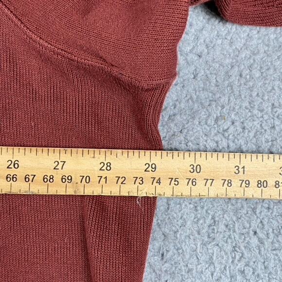 Duluth Trading Co 1/4 Zip Pullover Sweater Men's 3XL Red Workwear Cabincore - Picture 5 of 7